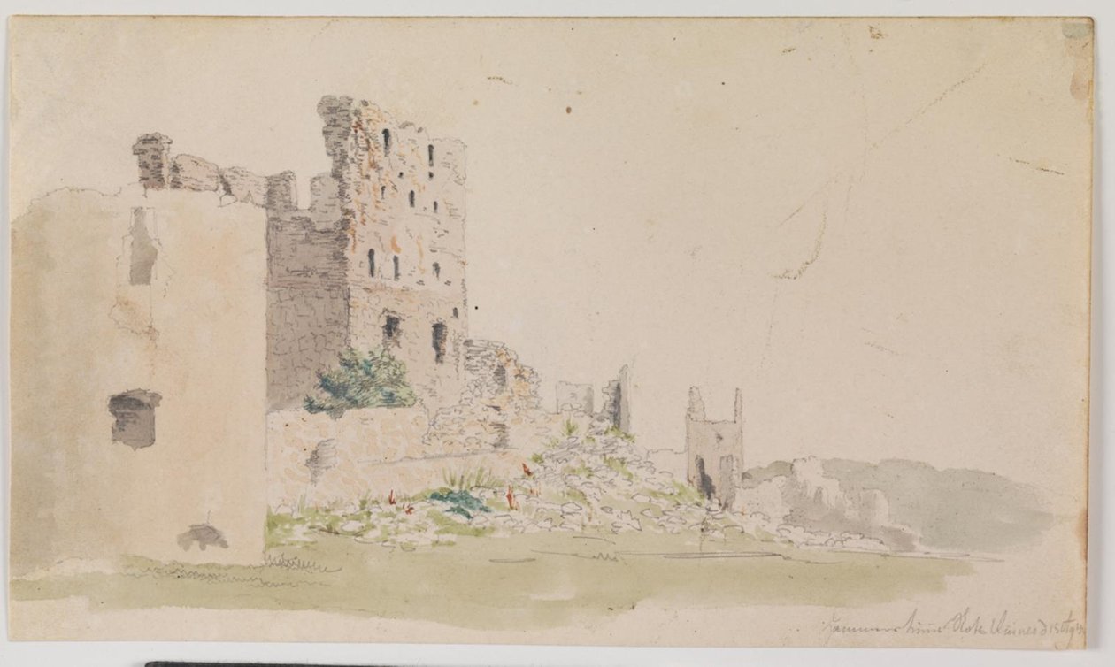Hammershus. Bornholm door Vilhelm Kyhn
