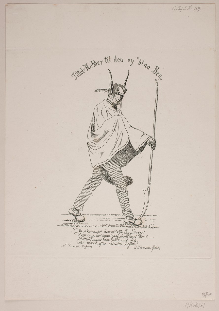 Satirisch Portret door Vilhelm Kyhn