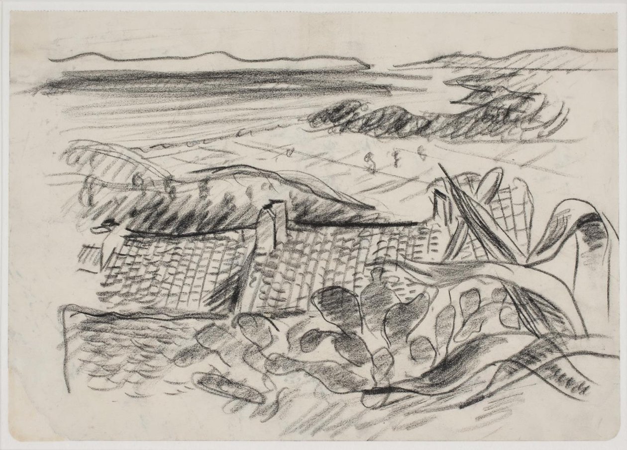 Landschap met agave door Vilhelm Lundstrøm