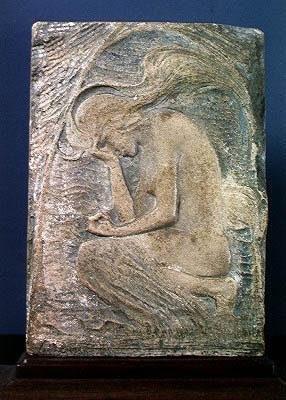 La Douleur, c.1893 door Ville Vallgren