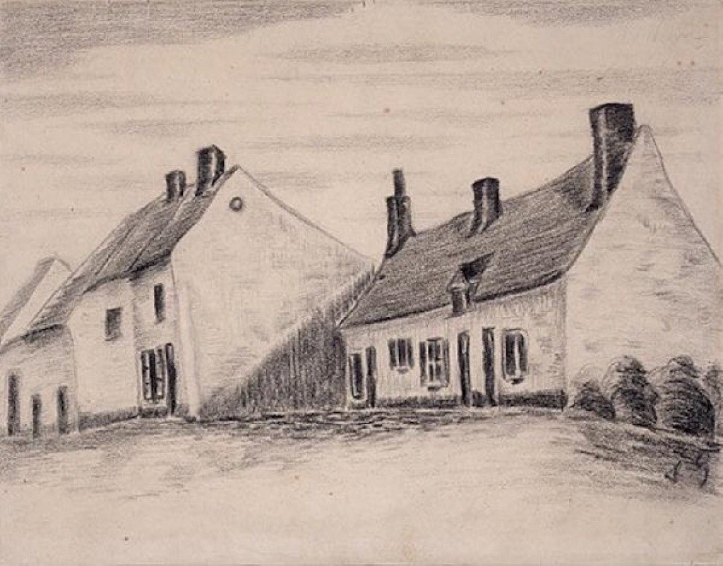 Cuesmes door Vincent van Gogh
