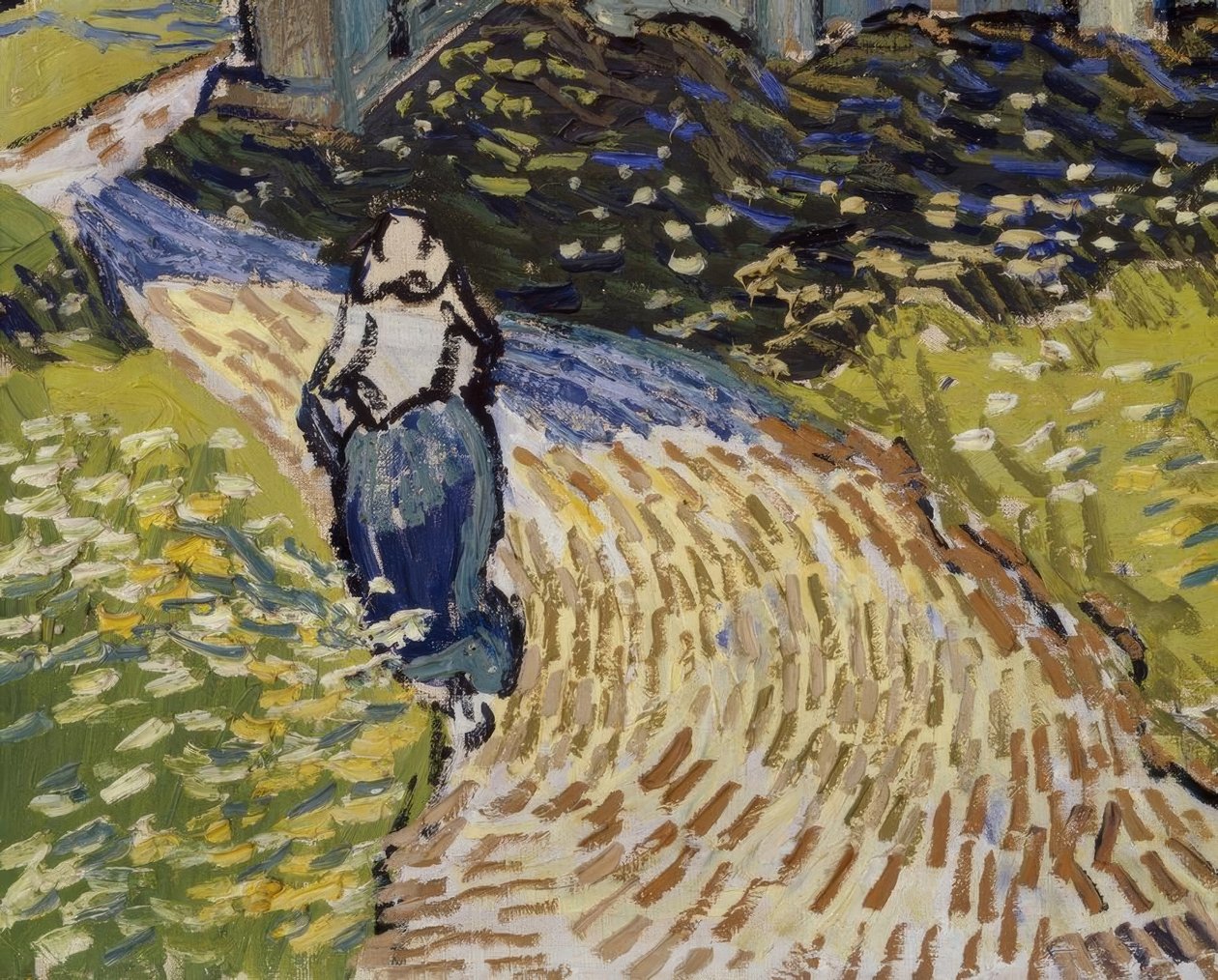 De kerk in Auvers-sur-Oise door Vincent van Gogh