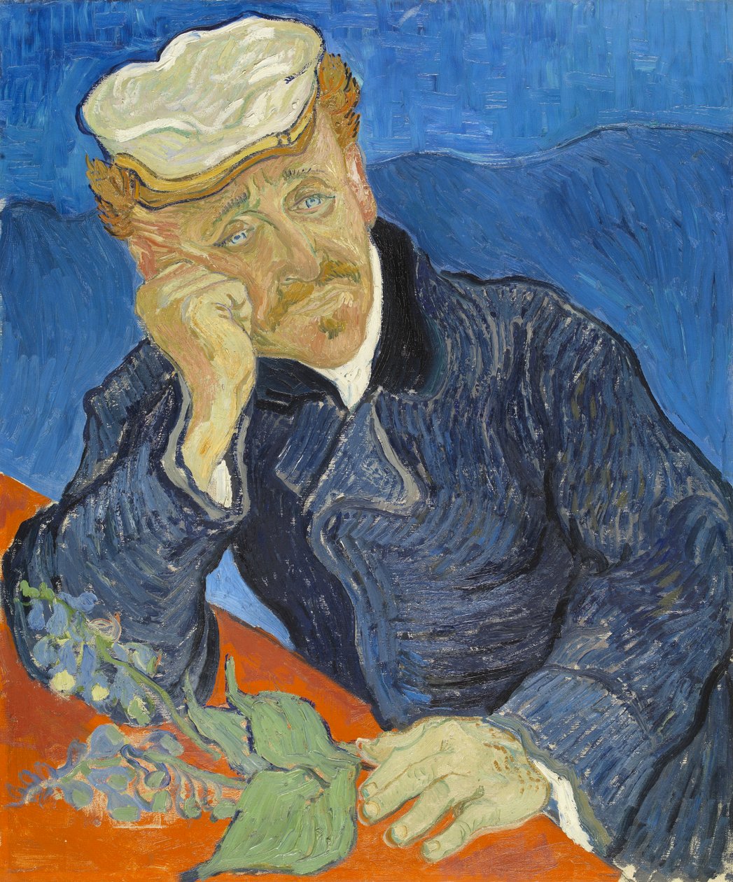 Dr. Paul Gachet door Vincent van Gogh