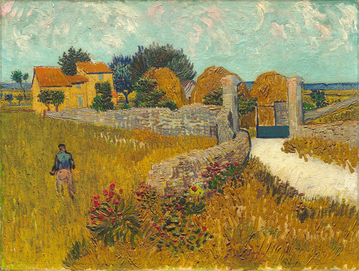 Boerderij in de Provence, 1888 door Vincent van Gogh