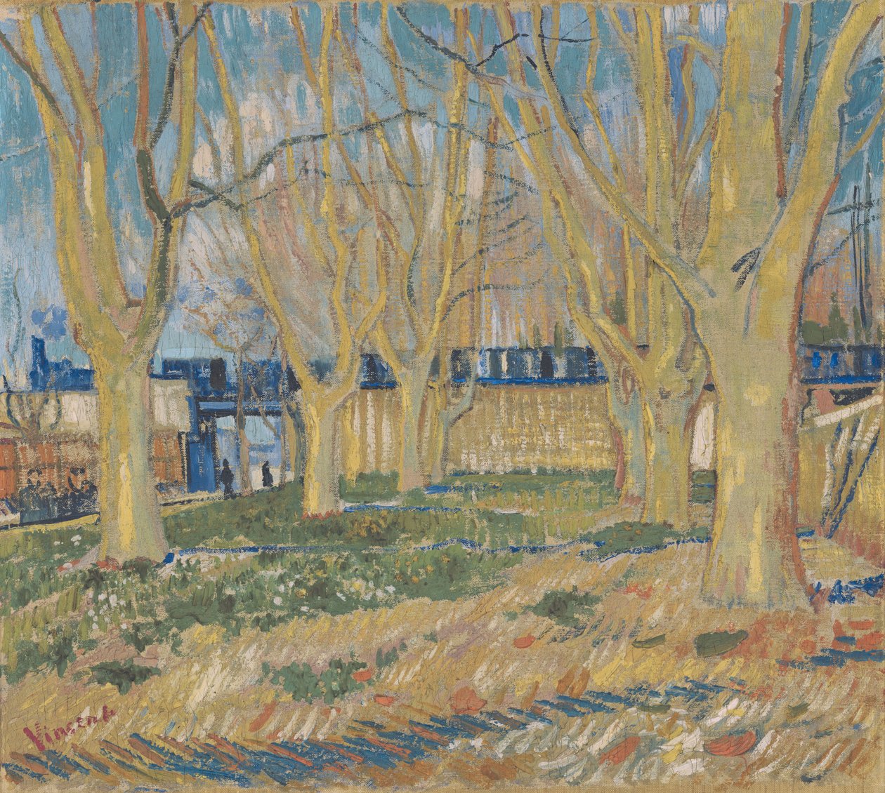 Le Train Bleu door Vincent van Gogh
