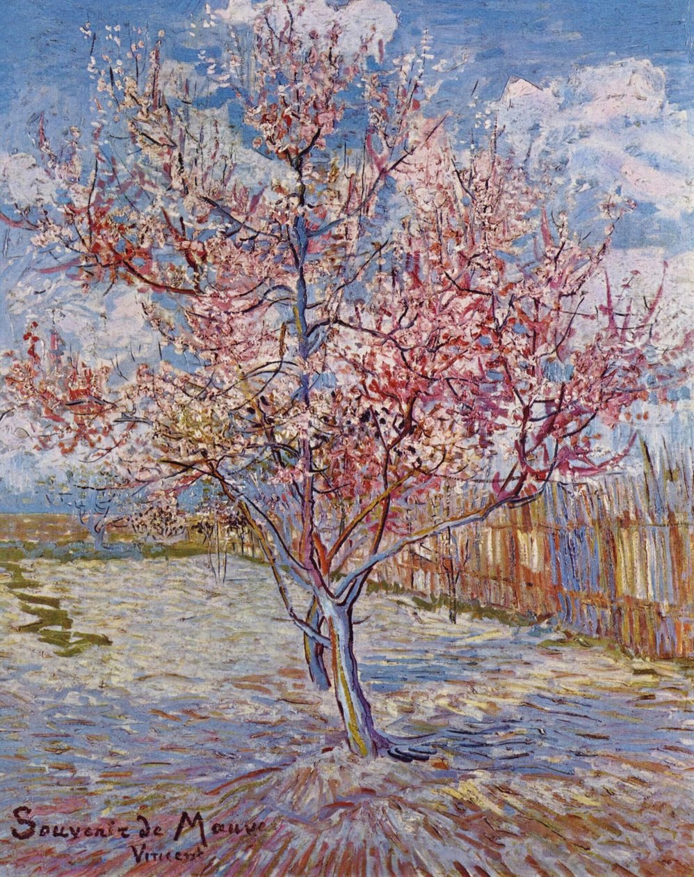 Stuk gras door Vincent van Gogh