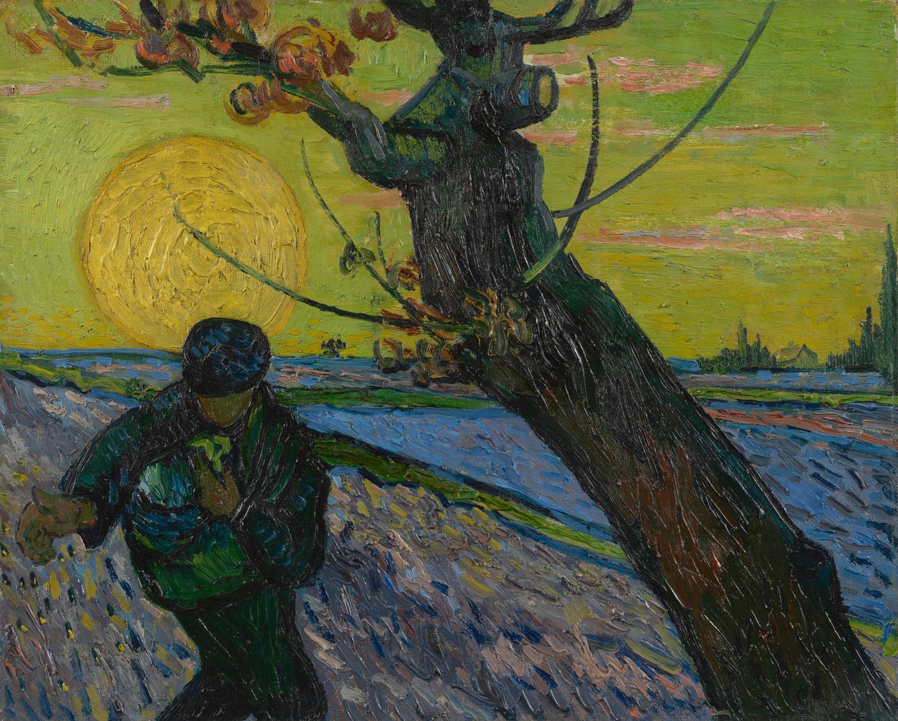 De zaaier door Vincent van Gogh