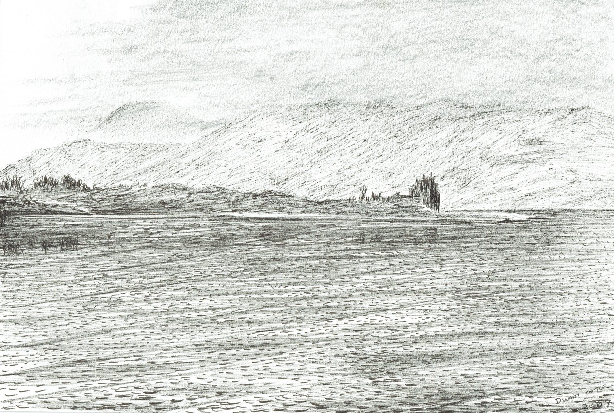 Duart Kasteel vanaf een veerboot, 2007 door Vincent Alexander Booth