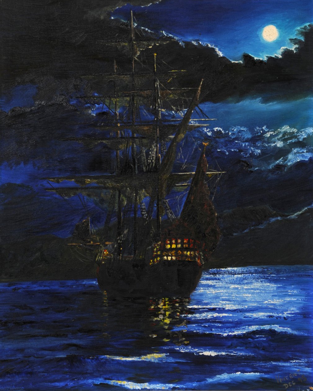 Galei voor Anker door Vincent Alexander Booth