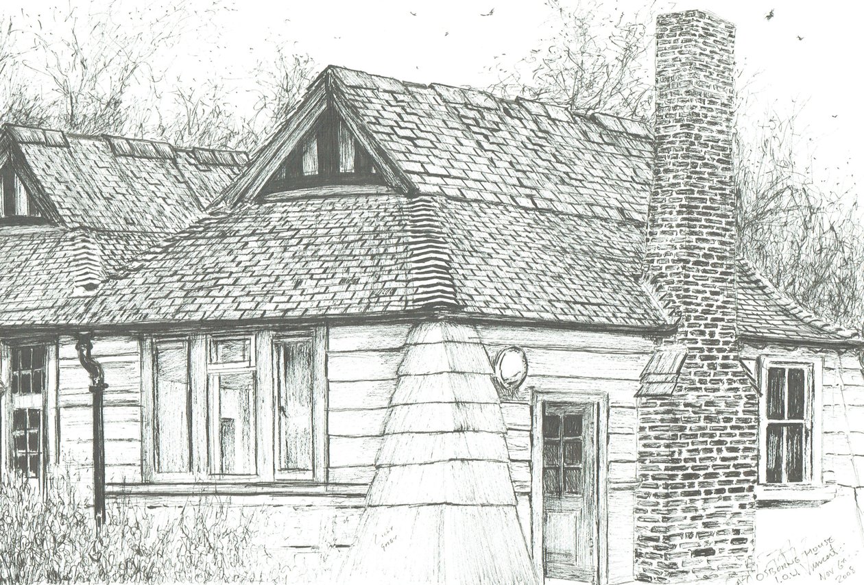 Poorthuis bij Osborne huis, 2008 door Vincent Alexander Booth