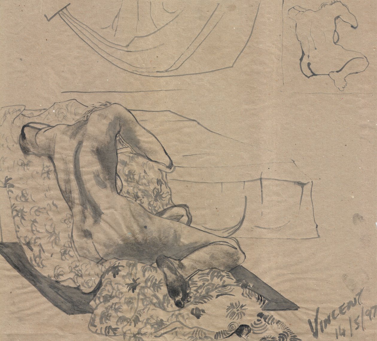 Slapen in de zomerhitte door Vincent Alexander Booth