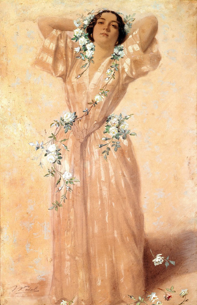 Apollonie Sabatier (geboren Aglae Josephine, Apollonie Savatier) door Vincent Vidal