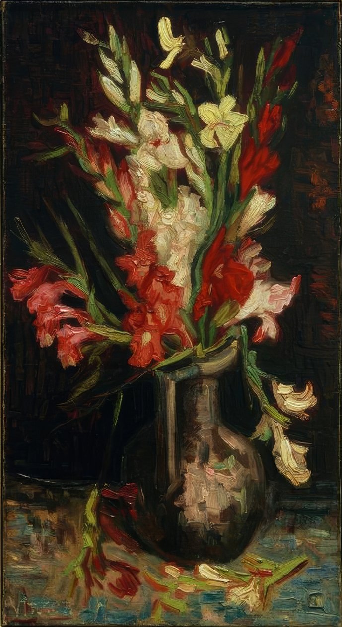 Boeket bloemen door Vincent van Gogh