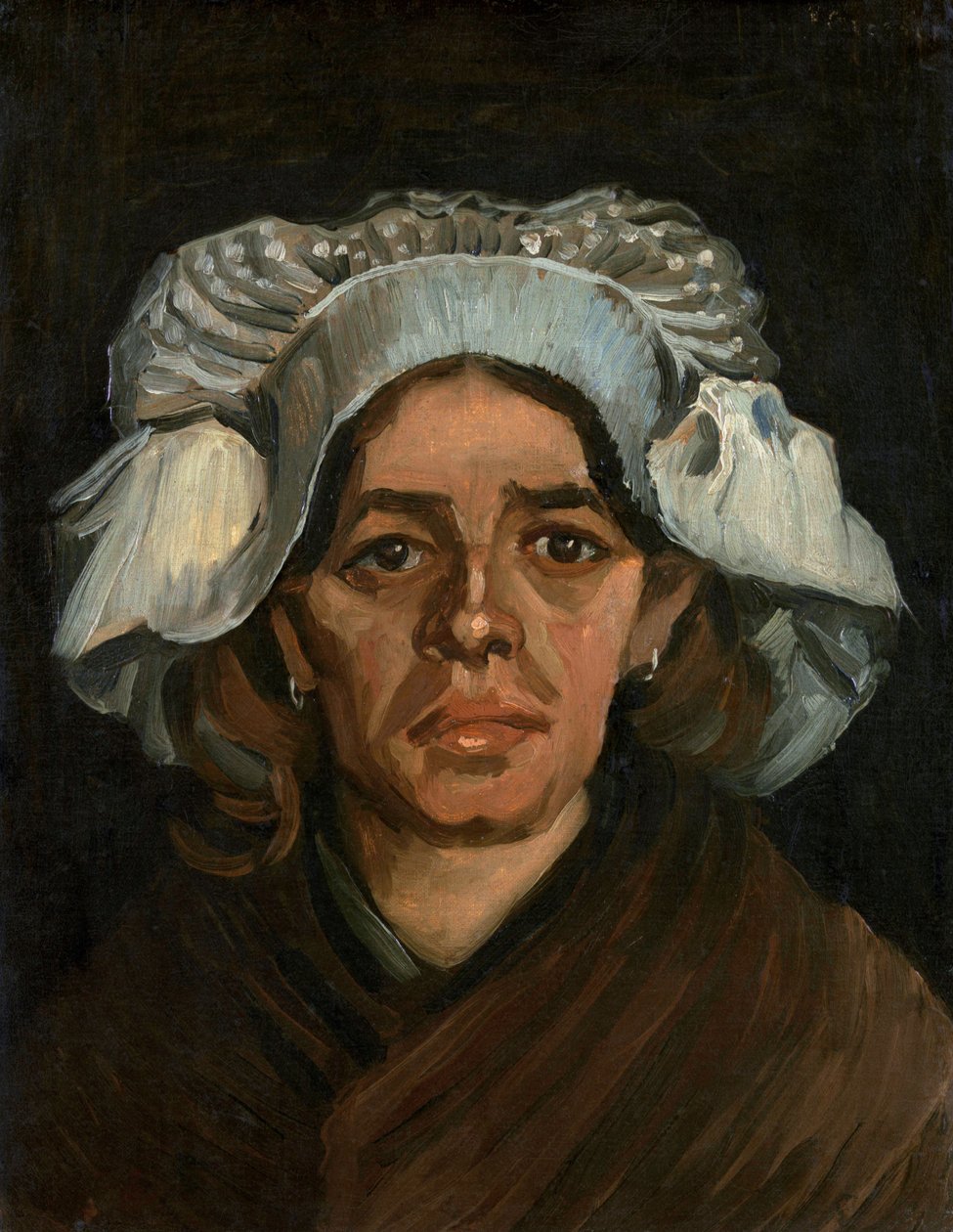 Hoofd van een Vrouw, 1885 door Vincent van Gogh