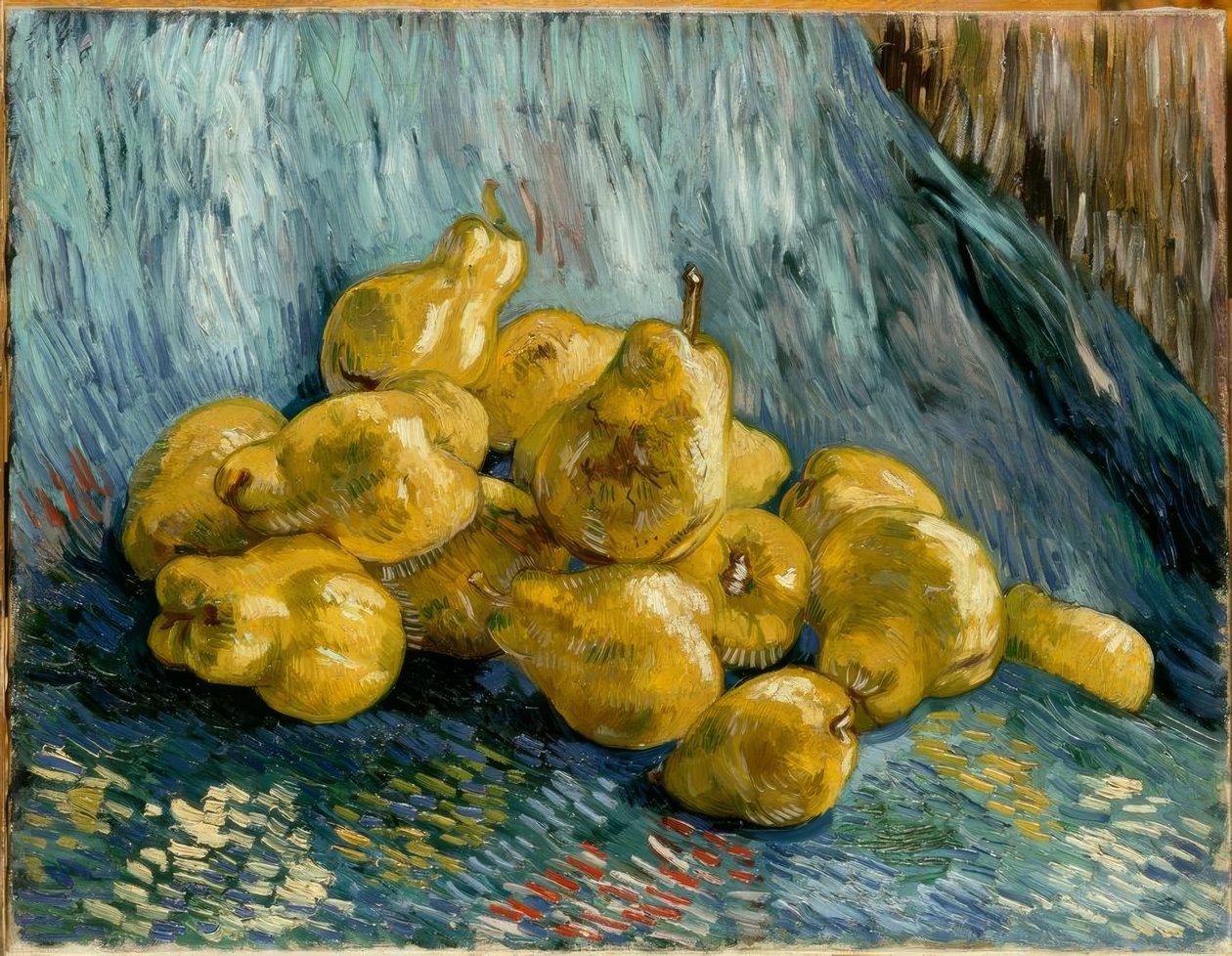 Kweeperen stilleven door Vincent van Gogh