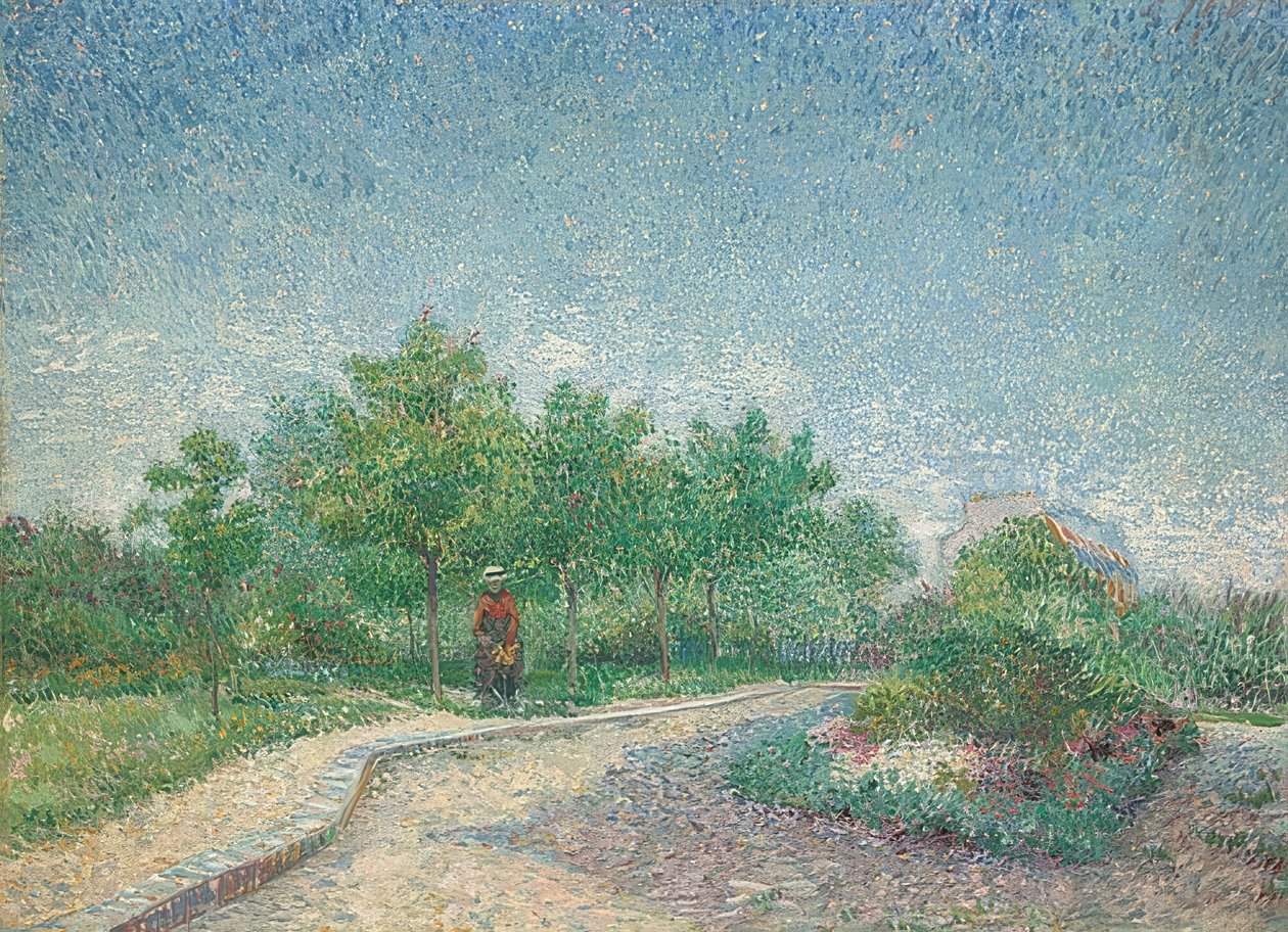 Square Saint-Pierre, Parijs door Vincent van Gogh