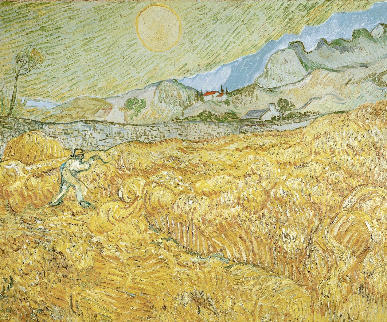 De Oogster door Vincent van Gogh