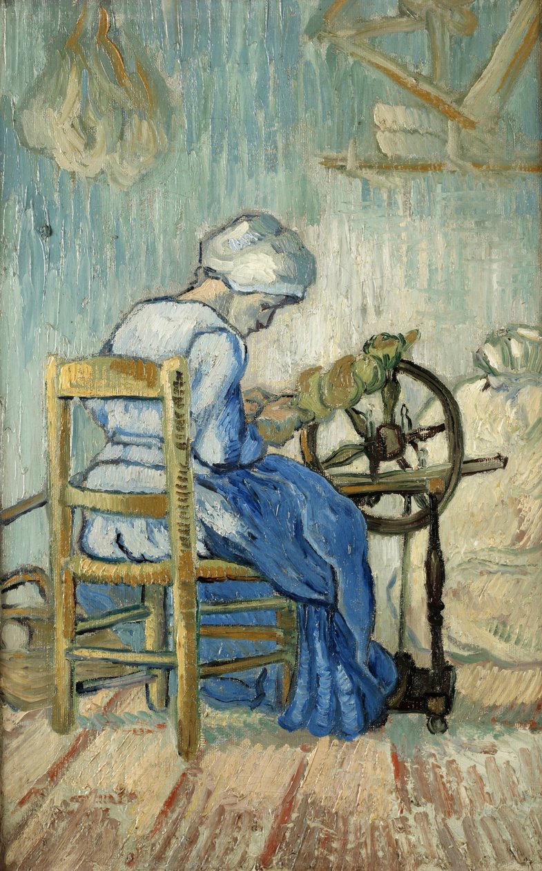 De spinster door Vincent van Gogh