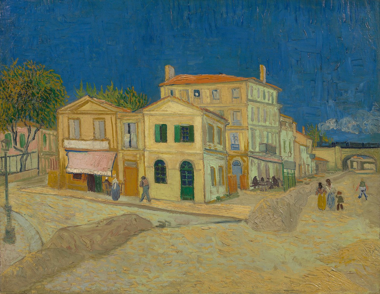 Het Gele Huis door Vincent van Gogh