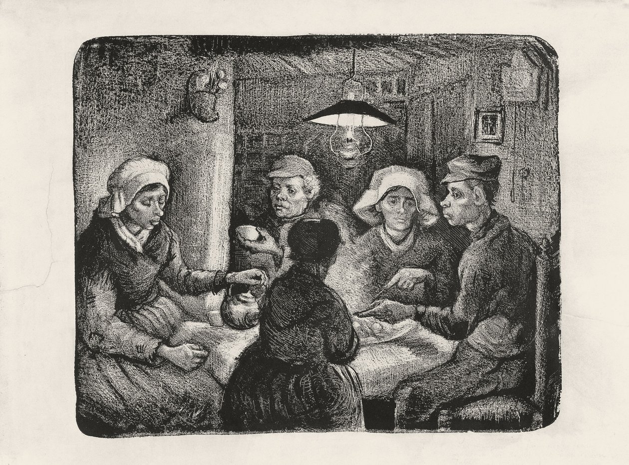 De Aardappeleters door Vincent van Gogh