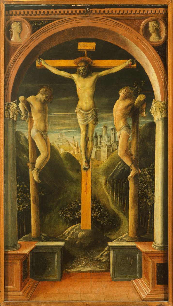 Kruisiging door Vincenzo Foppa