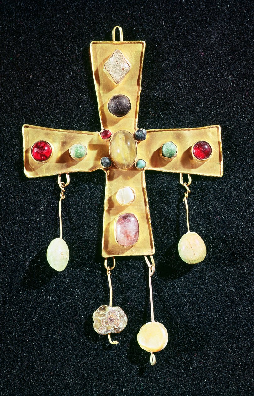 Kruis, uit de Torredonjimeno-schat door Visigothic