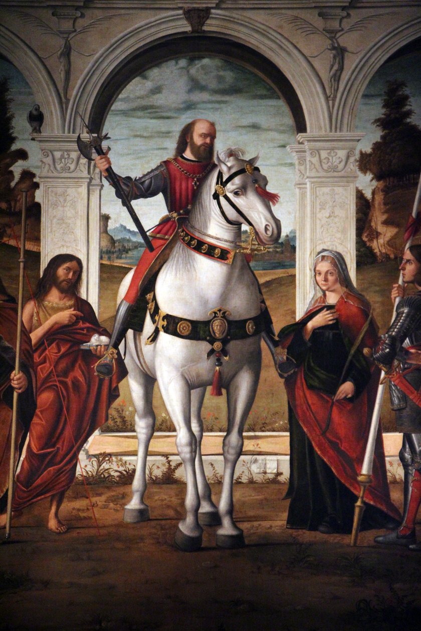 San Vitale te paard door Vittore Carpaccio