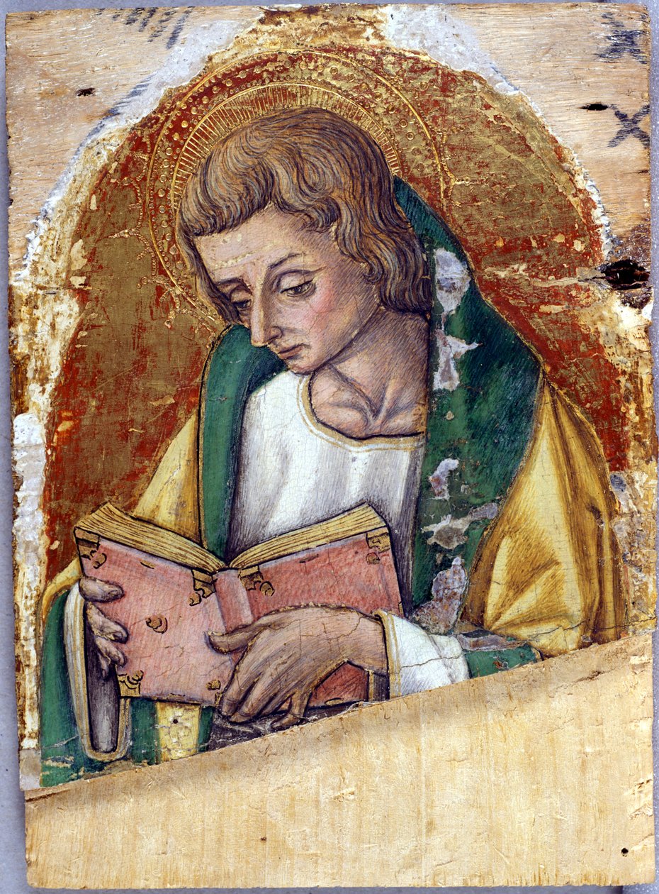 Johannes de Evangelist, c.1500 door Vittore Crivelli