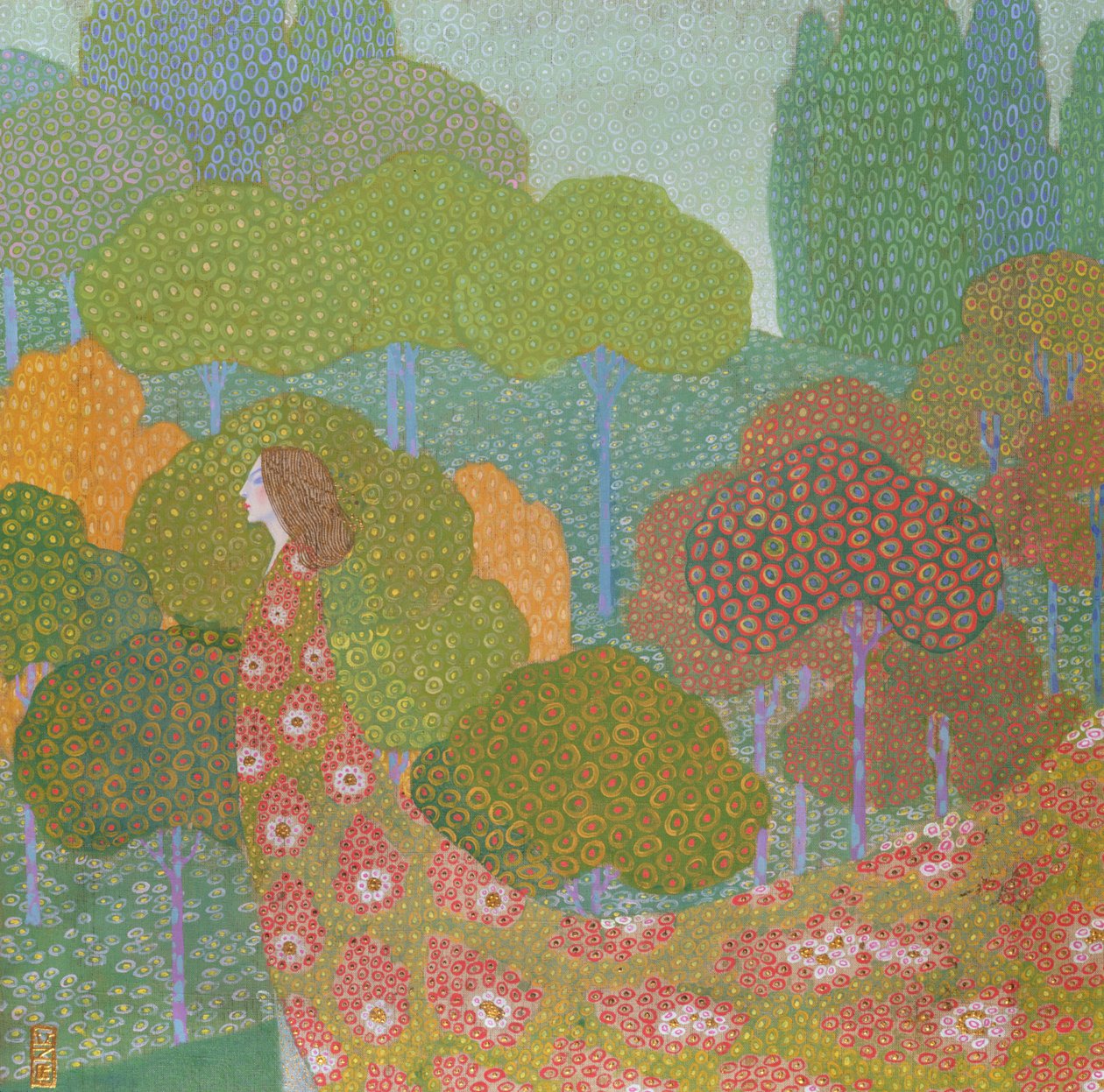 Lente, c.1911 door Vittorio Zecchin