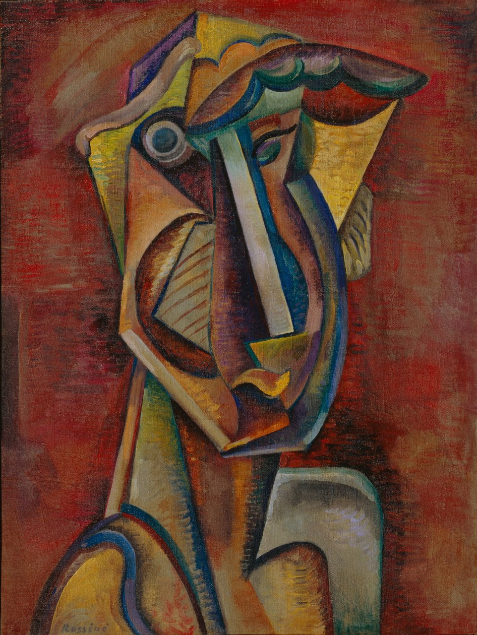 Dichteres, jaren 1920 door Daniel Vladimir Baranoff Rossine