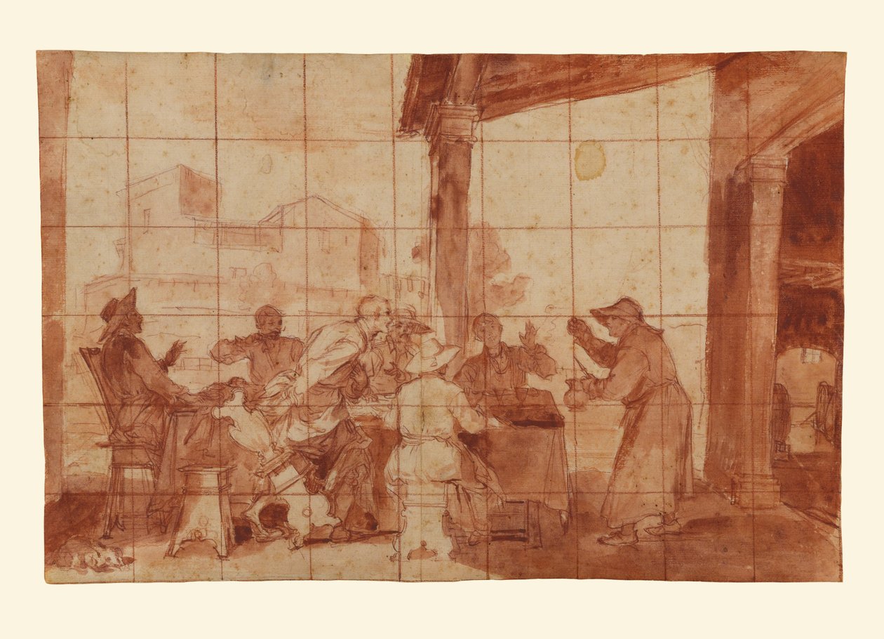 Wijn is door Volterrano (Baldassare Franceschini)