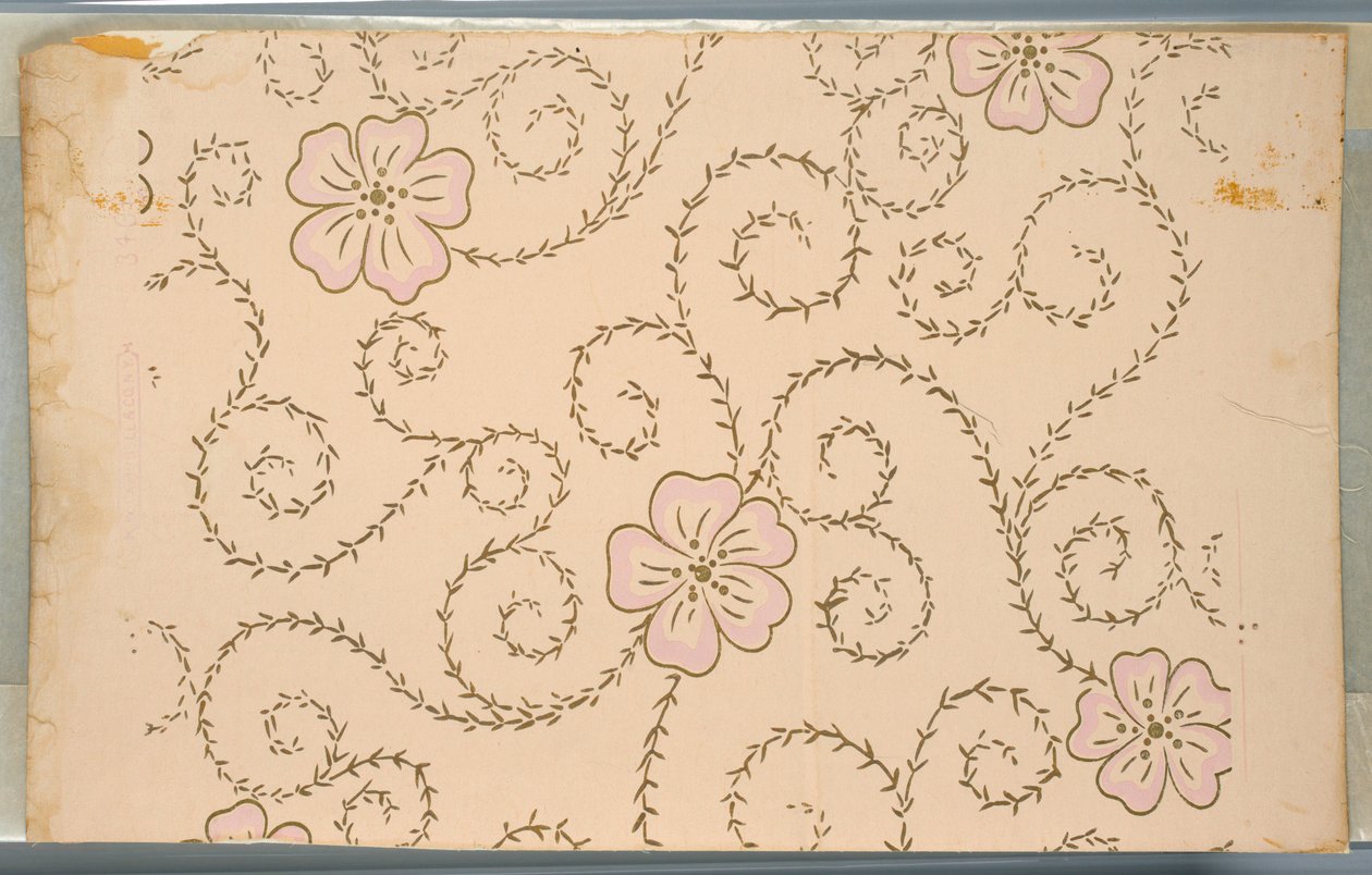 Plafondpapier door W. Campbell and Co.
