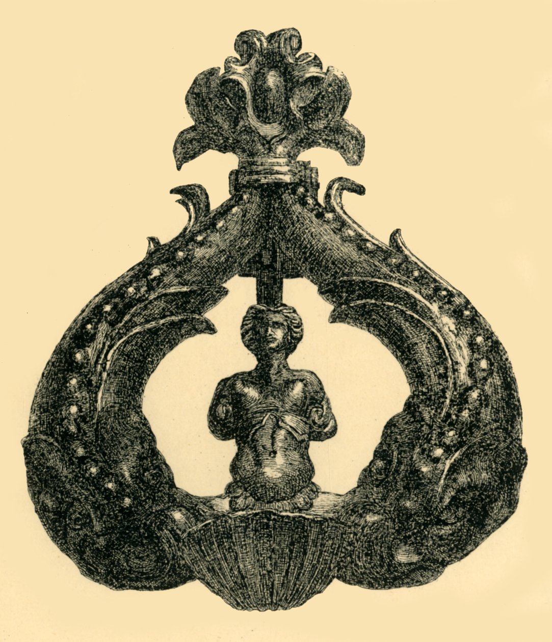 Bronzen deurklopper, ca. 1550-1600 door W. Harbutt