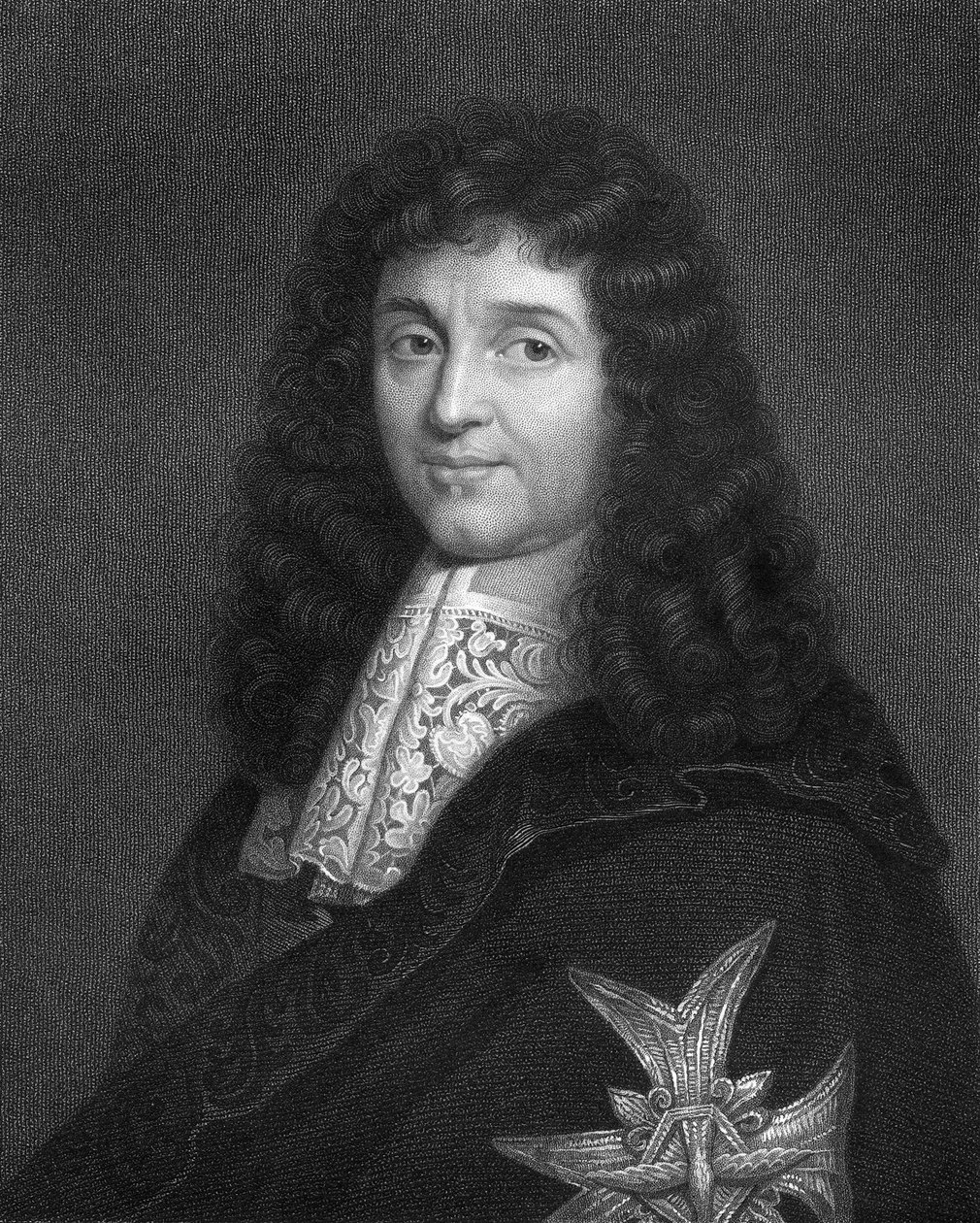 Jean-Baptiste Colbert, 17e-eeuwse Franse staatsman, 1836 door W. Holl