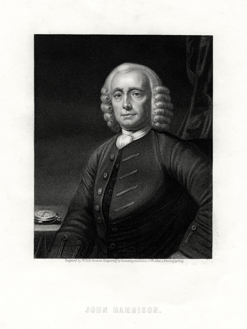 John Harrison, Engelse klokkenmaker, 19e eeuw door W. Holl