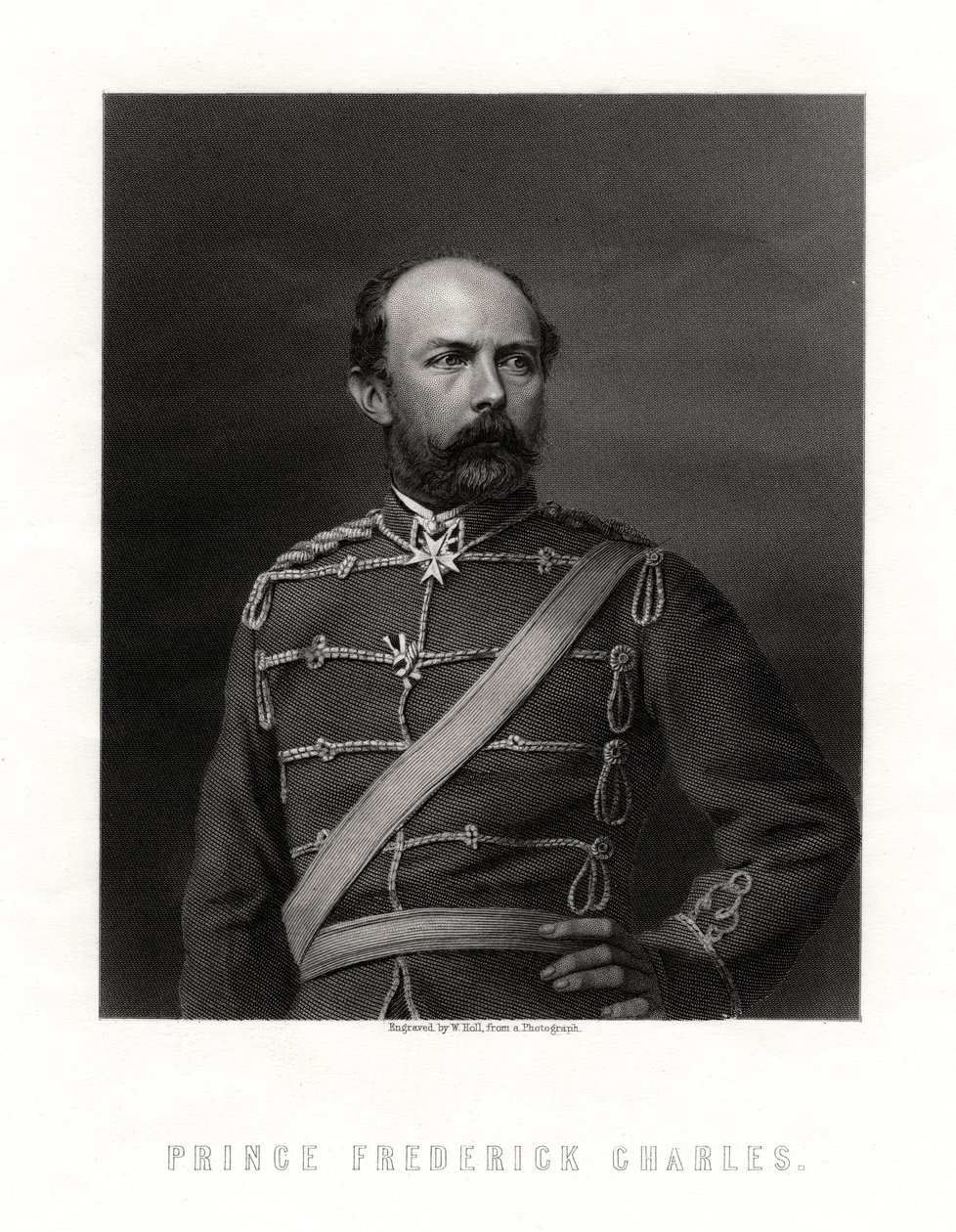 Prins Frederik Karel, 19e eeuw door W. Holl