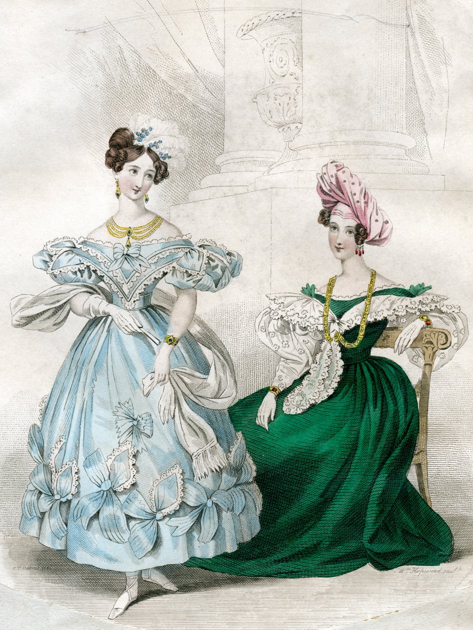 Damesmode, ca. 1830s door W Hopwood