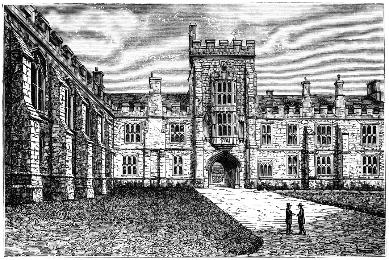 Queens College, Cork, 1900 door W. Lawrence