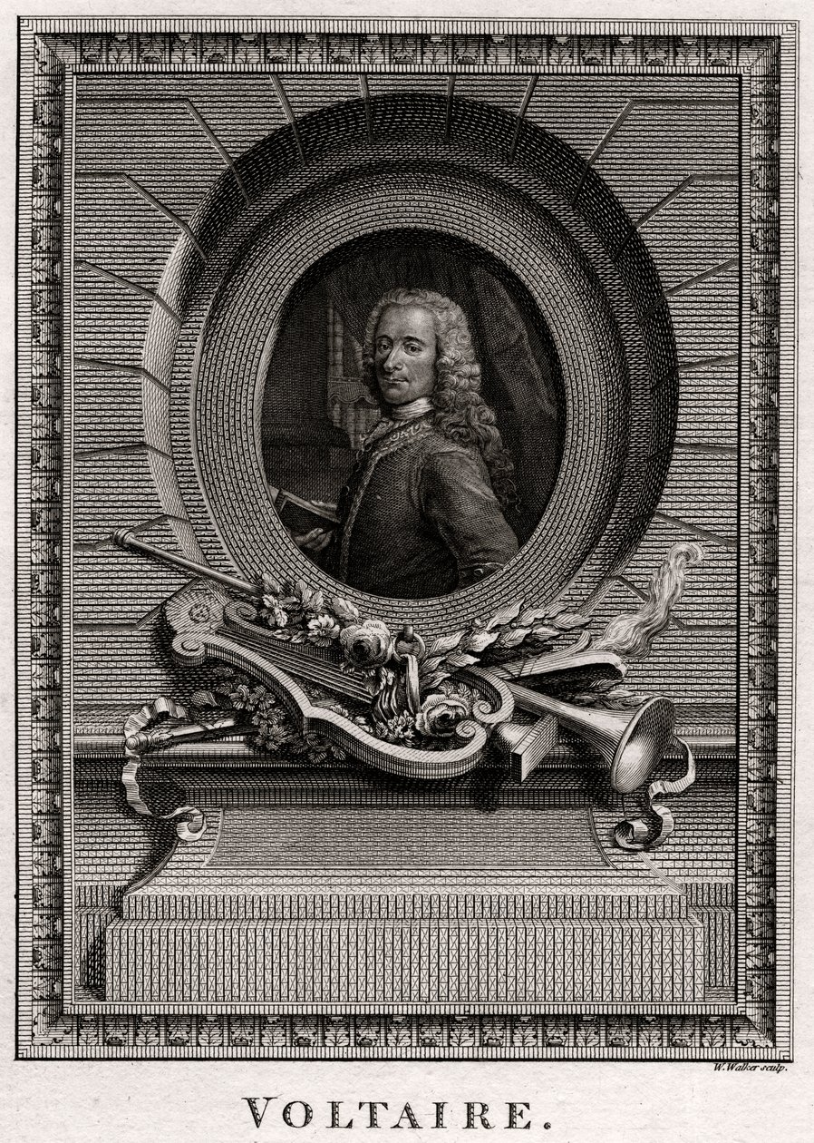 Voltaire, 1774 door W. Walker