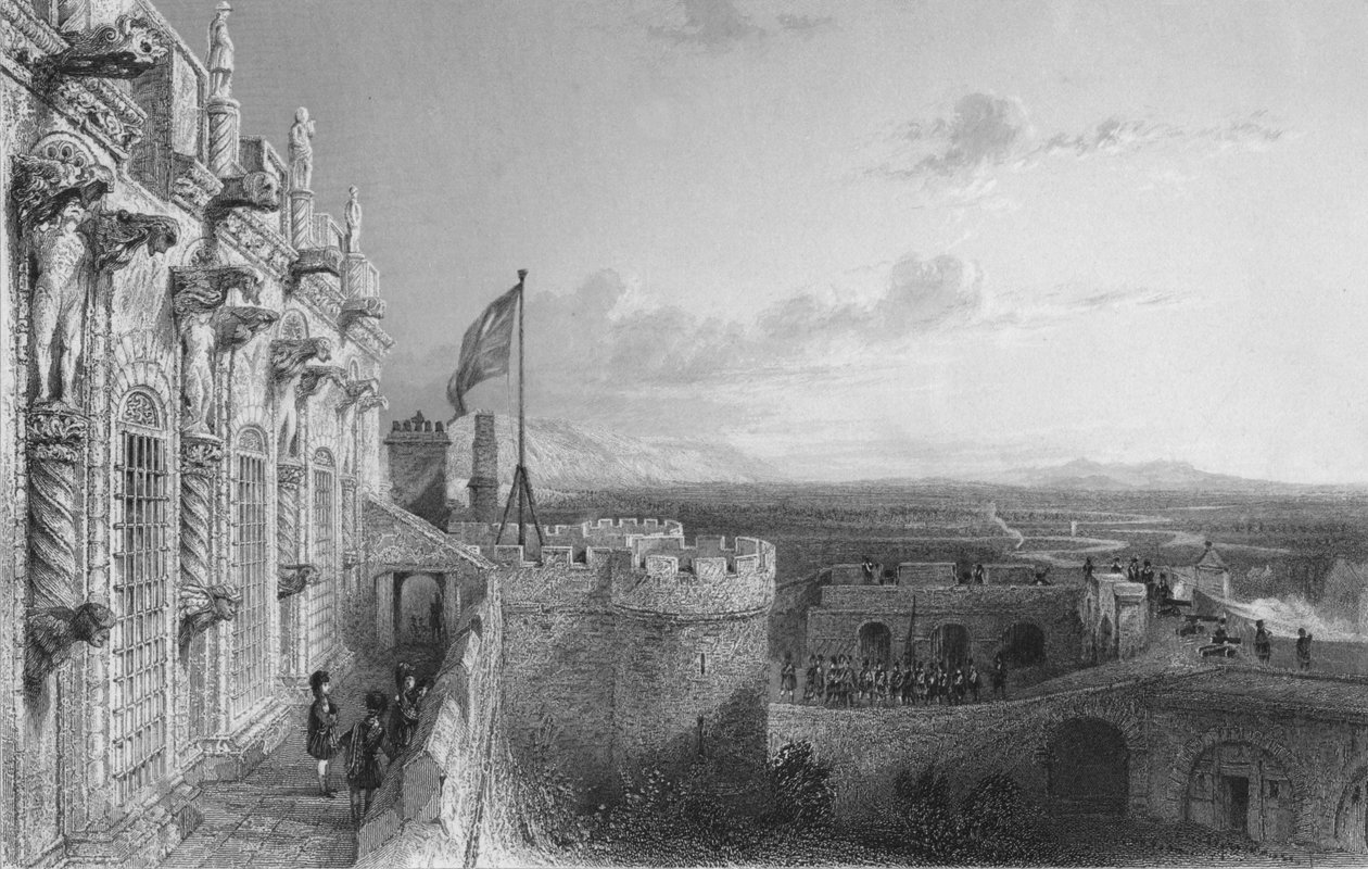 Stirling Castle door W. Wallis