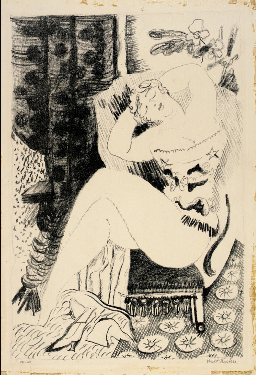 Edith door Walt Kuhn