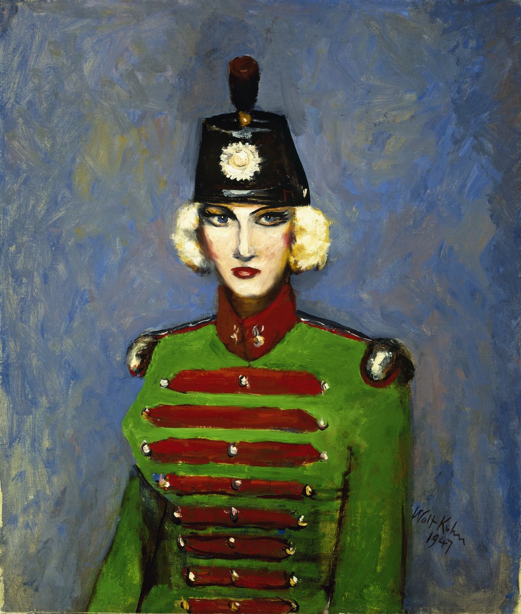 Majorette door Walt Kuhn