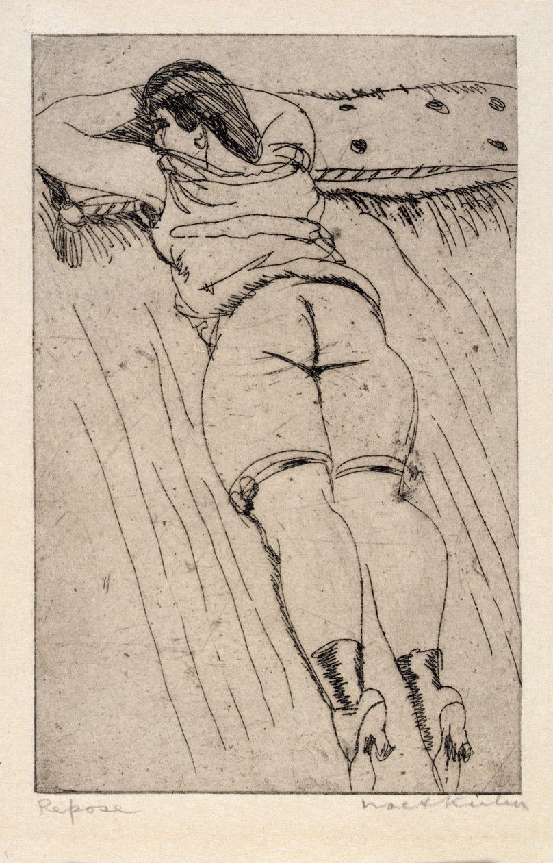 Repose door Walt Kuhn