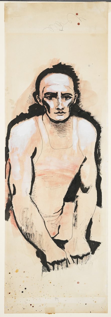 Studie voor "Roberto" Nr. 1 door Walt Kuhn