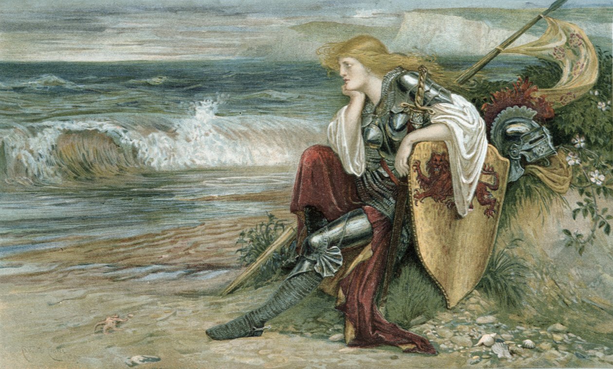 Britomart door Walter Crane