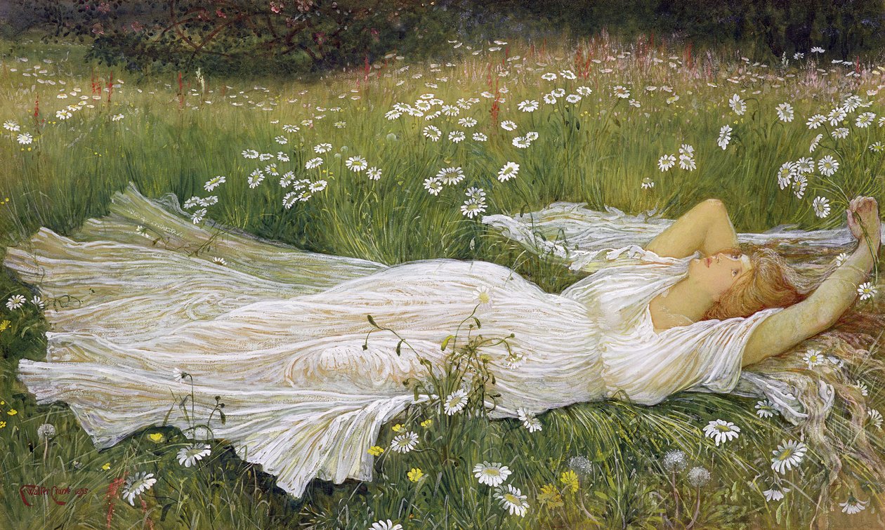 Zomer, 1895 door Walter Crane