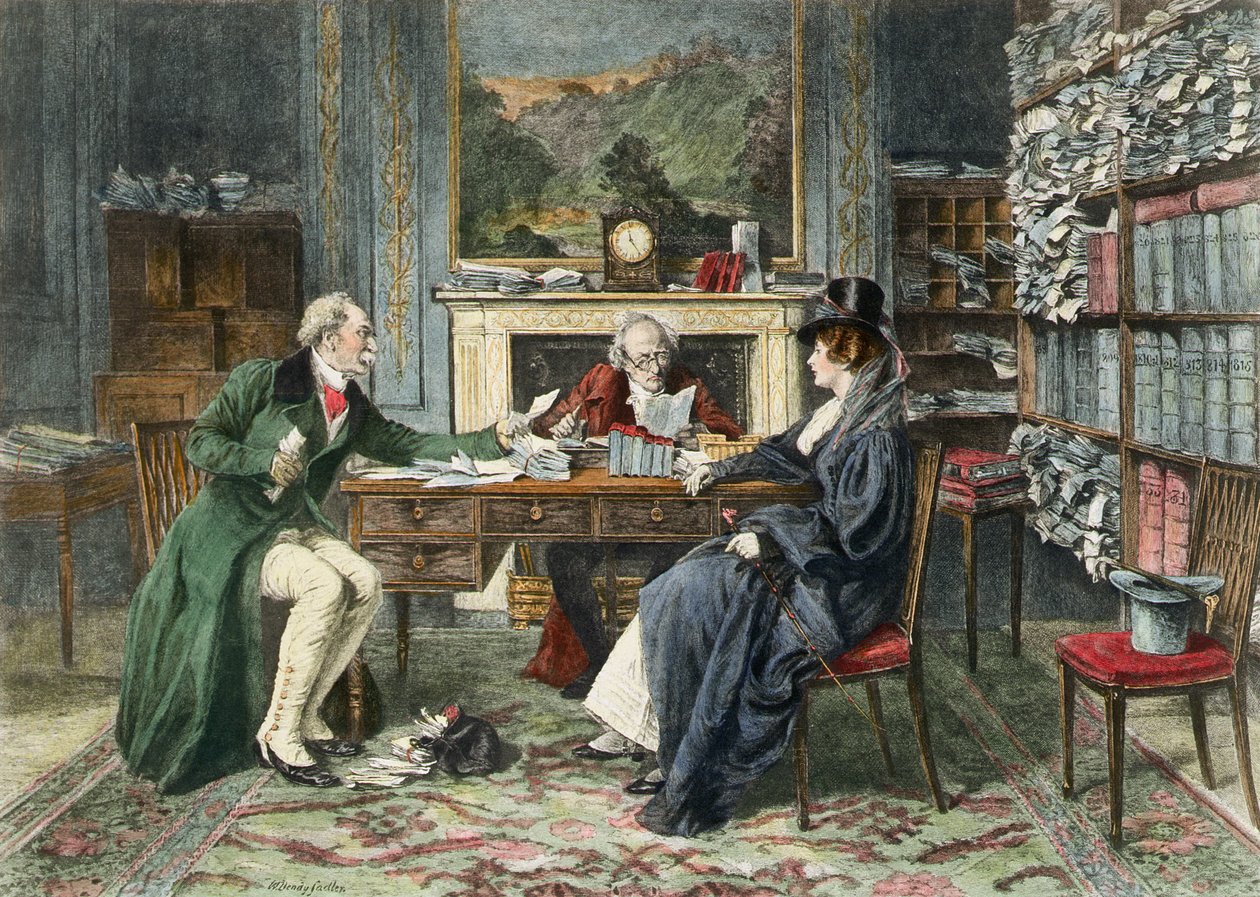 Een beloftebreuk, gepubliceerd in 1895 door Walter Dendy Sadler