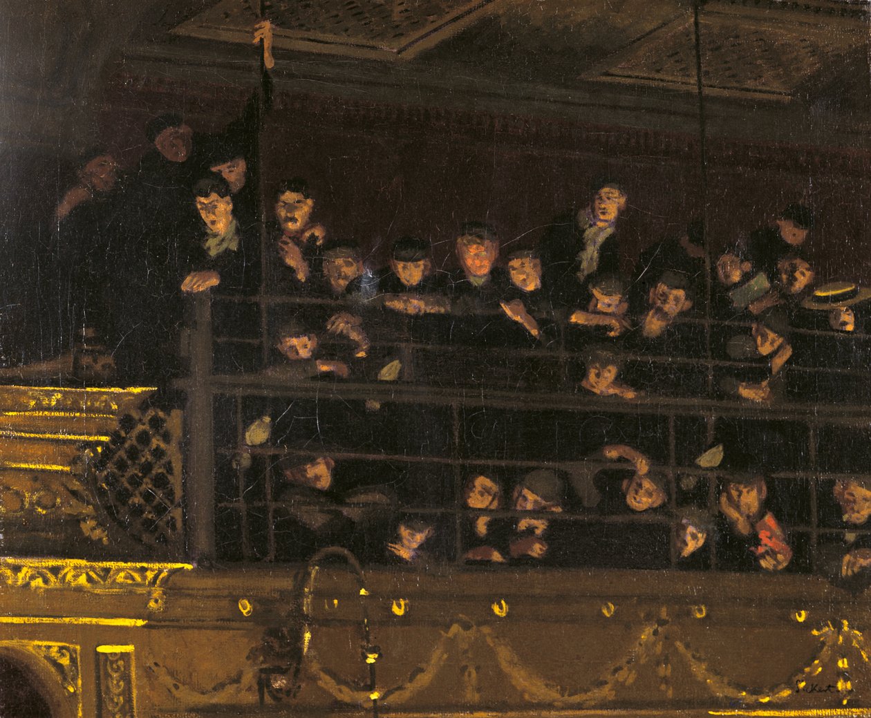 Noctes Ambrosianae, 1906 door Walter Richard Sickert