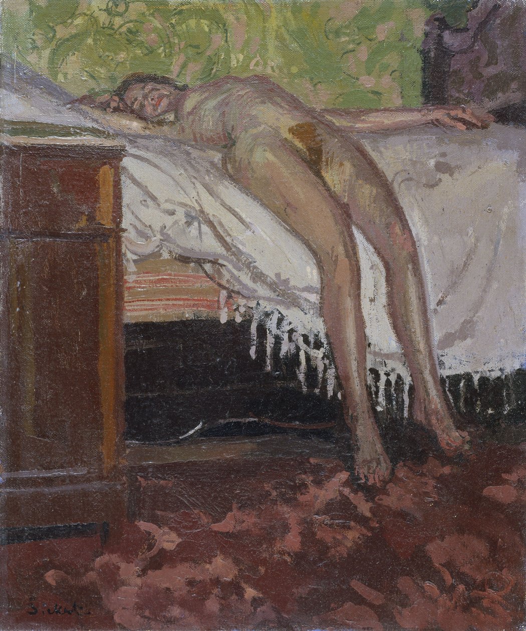 Liggende Naakt door Walter Richard Sickert