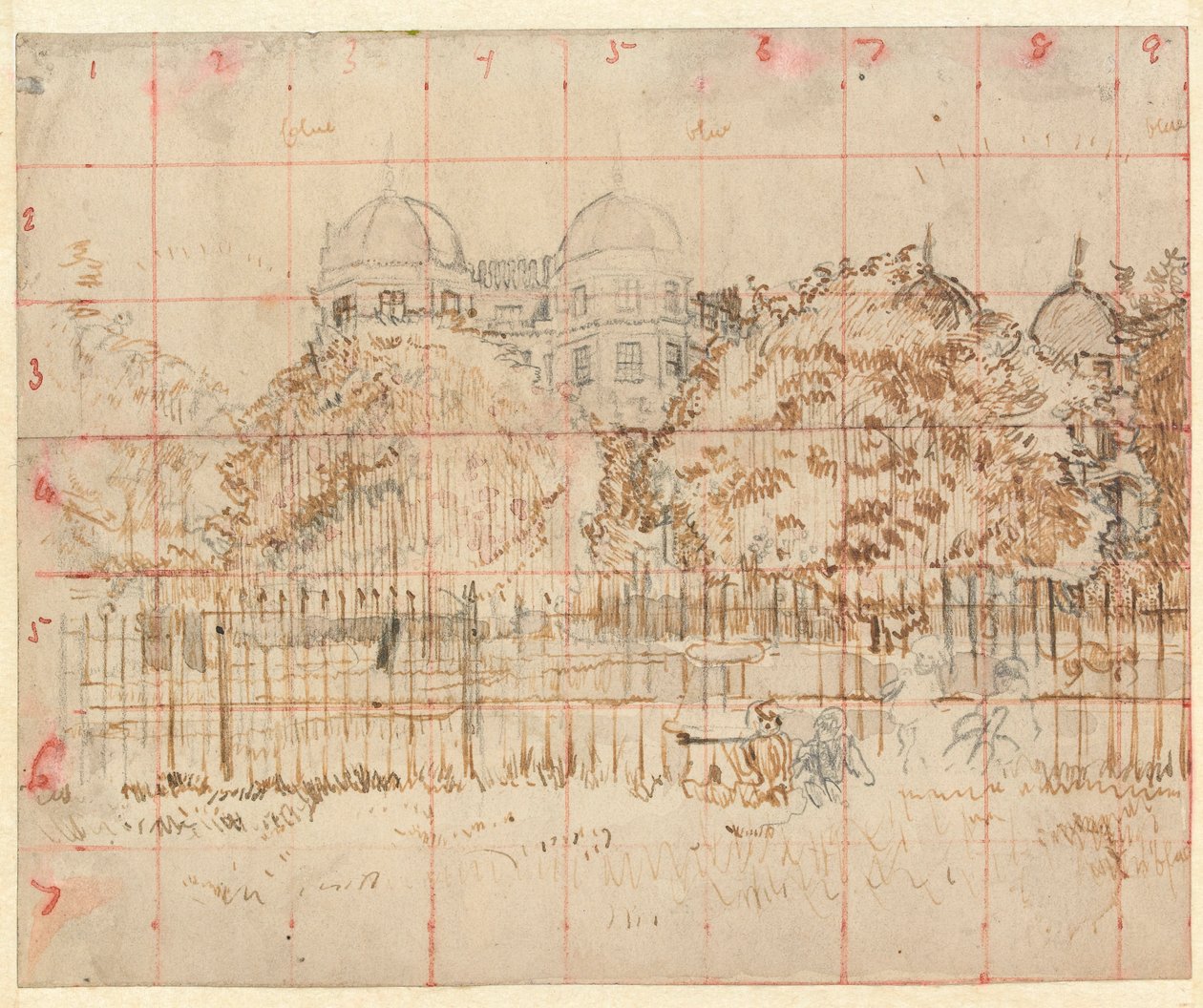 Regents Park door Walter Richard Sickert